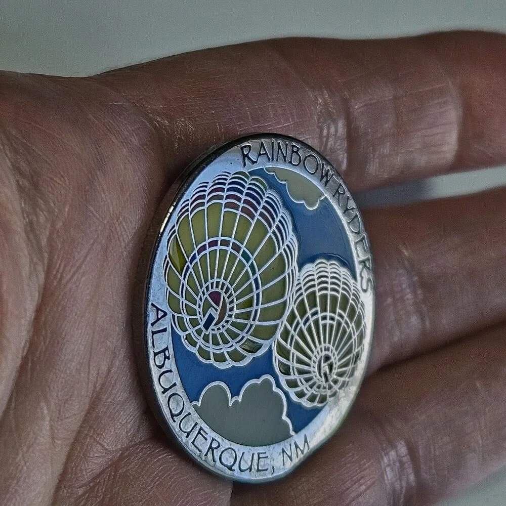 Rainbow Ryders Albuquerque NM Pin - Hot Air Balloons